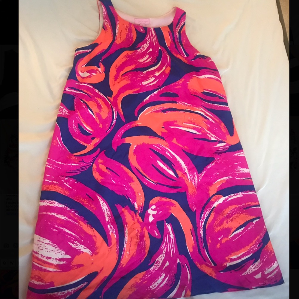 Lilly Pulitzer silk shift dress. XS